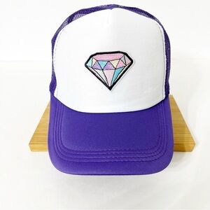 Pretty Diamond Custom Trucker Hat